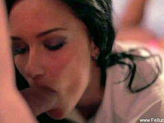 Experienced Couple Delivers Intense Blowjob Leading To Cumshot