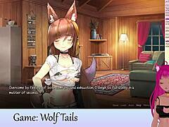 Vtuber Lewdneko dives into Wolf Tails game part 2