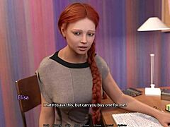 golden mean episode 15 featuring redhead in lingerie