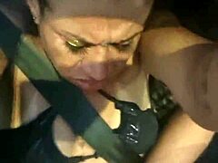 the driver teased me until i sucked his dick in the car