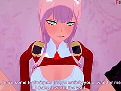 Zero Two's Passionate Hard Sex With Darling.