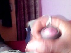 Indian Girl Masturbates With Black Cock Until Cumshot?