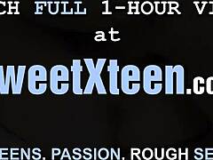 Oh Mann, die süße blonde Cheerleaderin bekommt ihre enge Muschi hart von geilem Stiefvater gebohrt.