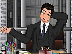 No HARD feelings in this casual story with BIG TITS secretary