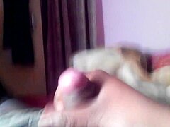 Indian Girl Masturbates With Black Cock Until Cumshot?