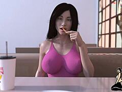 Puerto Rican Bitch Jerks Off My Huge Dick In Cartoon Interracial Scene