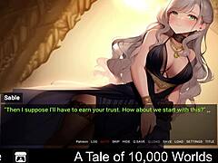 Explore erotic anime visual novel