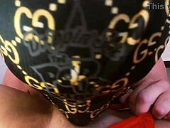 Satisfying my ebony fuck doll's desires