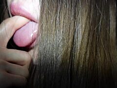 Anal sex in the bathroom leads to a facial