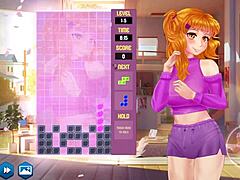 in the game, trying to pass the gamer girls in this anime adventure