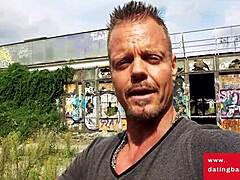 Busty Mia Intensely Blows And Sucks Big Cock In Public European Interview