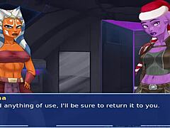 Star Wars cosplay bang with hot alien girls blowing monster cocks and tattoos 😈💥.