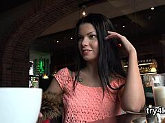 want to see erotic cutie suck cock in pov? she gets her pink pussy shagged