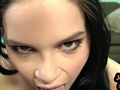 deepthroating pov with amateur teen 18+ getting pussy drilled