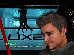 Group participates in leap of faith game with three participants in episode 92