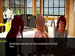 My new family feels exciting with big tits and ass in cartoon teen milf adventure