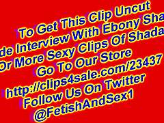 Nude Interview With Handjob From Ebony Shadae