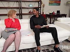 Sara Jay sucking Isiah's thick cock 😍