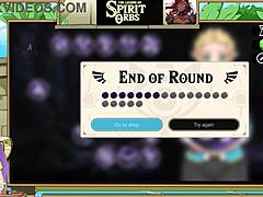 i love this legend of the spirit orbs zelda with big tits and blowjob