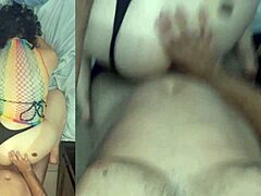 This POV compilation shows an hourglass amateur girlfriend in doggystyle with bubble butt and big tits