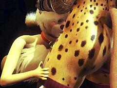 兽人男同本子，年轻狐狸吸两根扶她鸡巴直到射嘴里