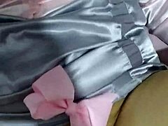 what's under that satin silver skirt from skirtshouse?