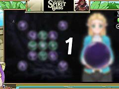 i love this legend of the spirit orbs zelda with big tits and blowjob