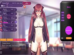 training the bitch hentai game in outdoor public pussy!!