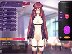 training the bitch hentai game in outdoor public pussy!!