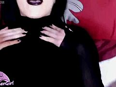Hot Goth Stepsister Bends Over For Hard Fucking!