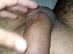 Solo masturbation session in a quiet room with intense focus on personal pleasure and rhythmic movements