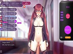 training the bitch hentai game in outdoor public pussy!!