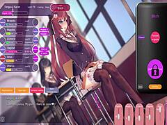 training the bitch hentai game in outdoor public pussy!!