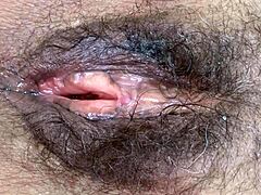 Schau dir meine große haarige Latina-Pussy-Mommy an nach Stunden Amateur-Ficken und diesen riesigen Cumshots.