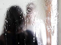 Detailed depiction of spitting action in various contexts