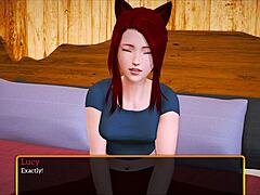 Bold Teen With Small Tits In Family Scene