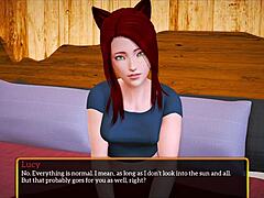 Bold Teen With Small Tits In Family Scene