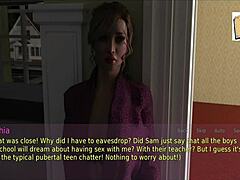 A Wife And Stepmother In An Intense Homemade Game