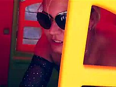 vicky is sucking cock in croatia, that blonde milf gets cum all over