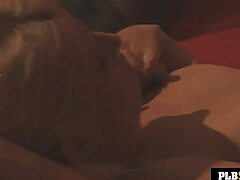 Hot Brunette Babe Sucks Big Cock In Front Of Her Man