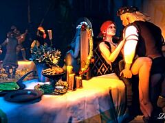 the witcher is an amazing game, and this anime adaptation brings the cartoon world to life perfectly