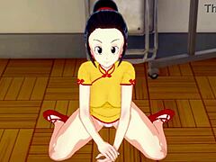 hot milf milk chi-chi rewards me for being a good student in dragon ball