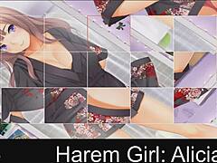 Alicia vuonna Harem Puzzle Game