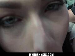 stepsis interacts with stepbro during car ride