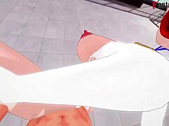 power girl says 'fuck me super man' in fantasy