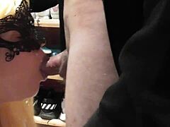 Blonde Blows Monster Cock Hard!