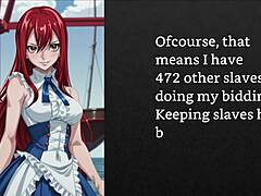 Intriguing session where Faygrey obeys Mistress Erza's JOI commands