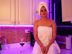 Hot Babe Gets Horny During Interview!