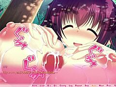 Real Eroge Situation Featuring Yuri Paizuri Scene 04