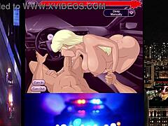 Amandafox relaxes her boyfriend with deepthroat during car chase